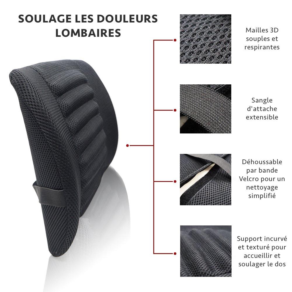Coussin d'assise lombaire