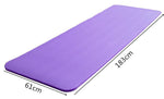 Tapis de gym 15mm violet dimensions 