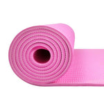 Tapis de Hatha Yoga confort bicolore rose 1