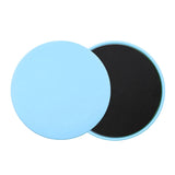 Disques glissants bleu ciel pour exercices Fitness, Yoga, Pilates...