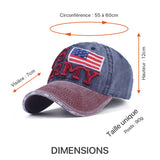 Dimensions de la casquette sport US.ARMY