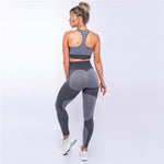 Legging sport FLEX gris pour femme