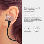 Écouteurs magnétiques Bluetooth LY-11 légers