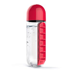 Bouteille 600ML avec pilulier et tasse int&eacute;gr&eacute;s - Nutrition