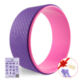 Roue de Yoga confort violette avec chaussettes offertes 