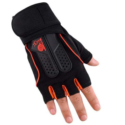 Paire de gants avec système d'aération orange