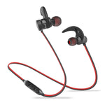 Écouteurs magnétiques Bluetooth A920BLS noir de rouge