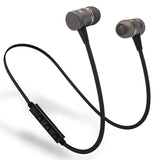 Écouteurs magnétiques Bluetooth LY-11 gris sidéral