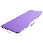Tapis de gym 10mm violet dimensions