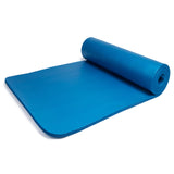 Tapis de gym 10mm bleu