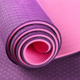 Tapis de Hatha Yoga confort bicolore
