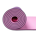 Tapis de Hatha Yoga confort bicolore Fuchsia 1
