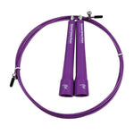 Corde à sauter de vitesse PRO avec câble ajustable violette