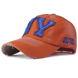 Casquette sport NY.AIR.FORCE orange