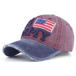 Casquette sport US.ARMY rouge